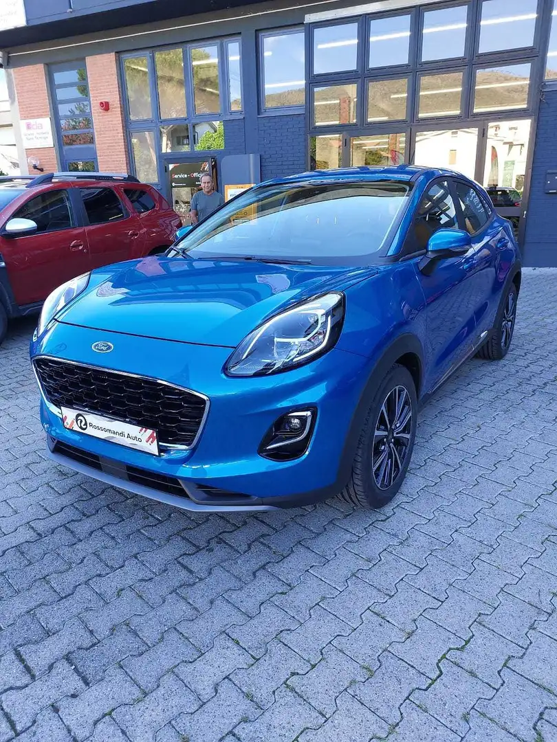 Ford Puma 1.0 EcoBoost Hybrid Blu/Azzurro - 2