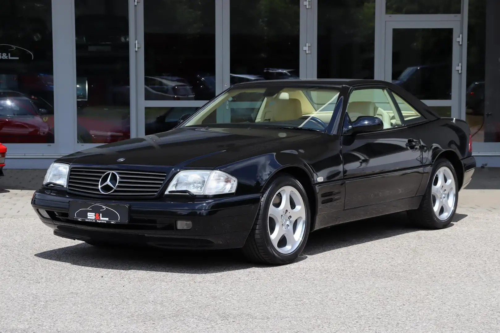 Mercedes-Benz SL 320 3.2 V6 / NAPPA-HELIOS / Verdeck schwarz Černá - 1
