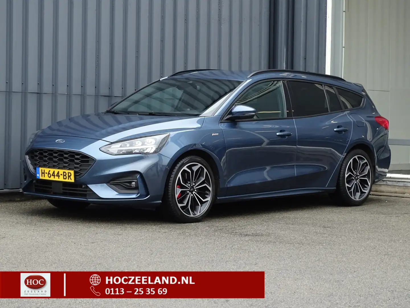 Ford Focus Wagon 1.0 EcoBoost ST Line Business | LED | Camera Blu/Azzurro - 1