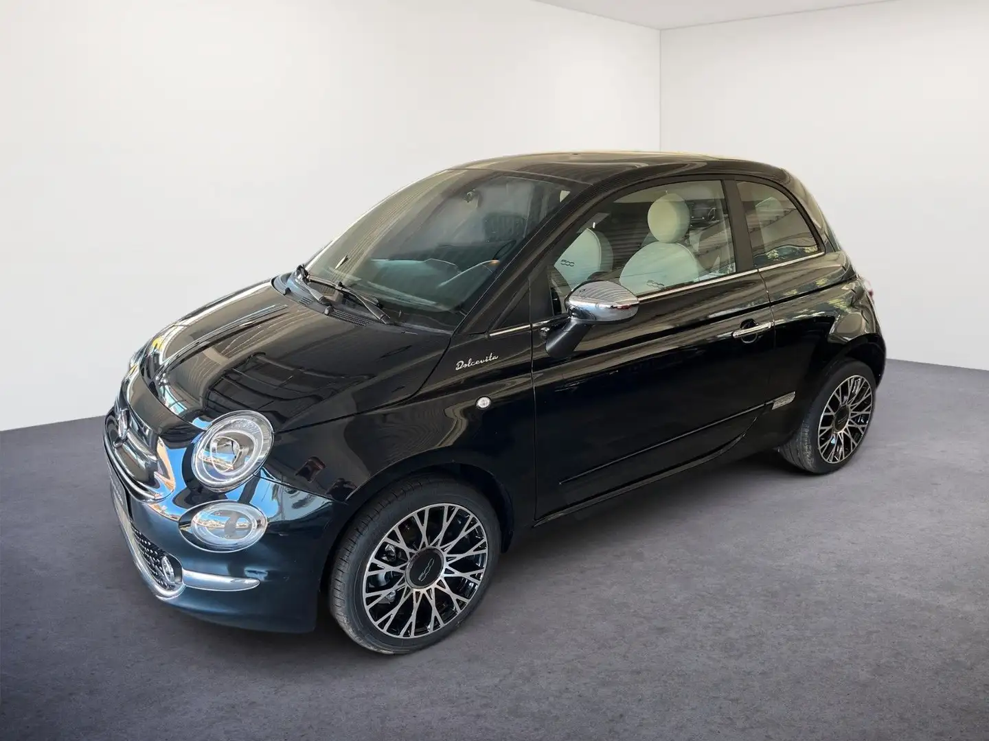 Fiat 500 1.0 DOLCEVITA Hybrid/16Z/KLIMAA/STYLE P Schwarz - 1
