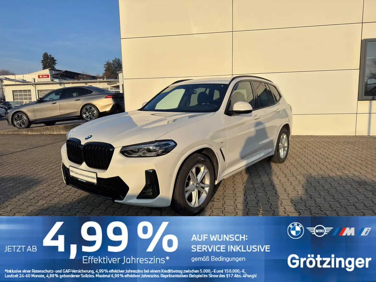BMW X3 xDrive20d M Sportpaket Weiß - 1