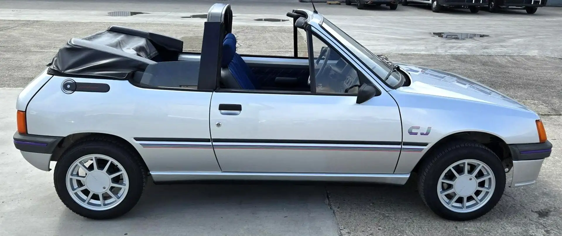 Peugeot 205 1400 CABRIOLET  -EXCEPTIONNELLE 19.800 KM- Argent - 2