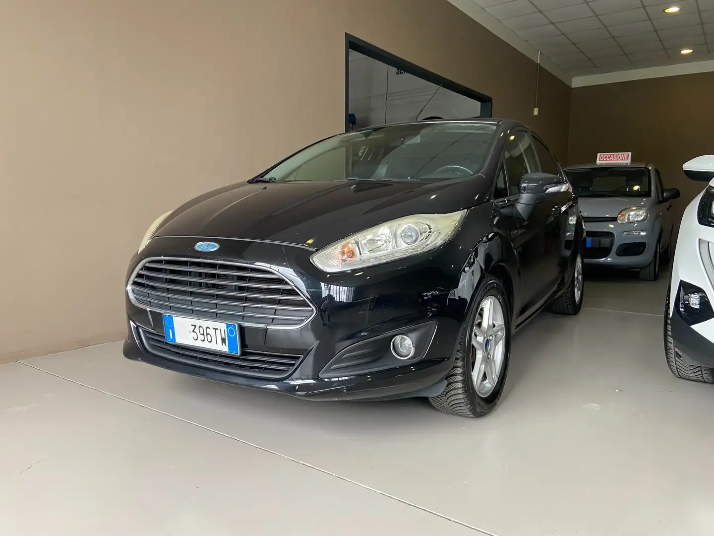 Ford Fiesta Fiesta VI 2013 5p 1.5 tdci 75cv Nero - 1