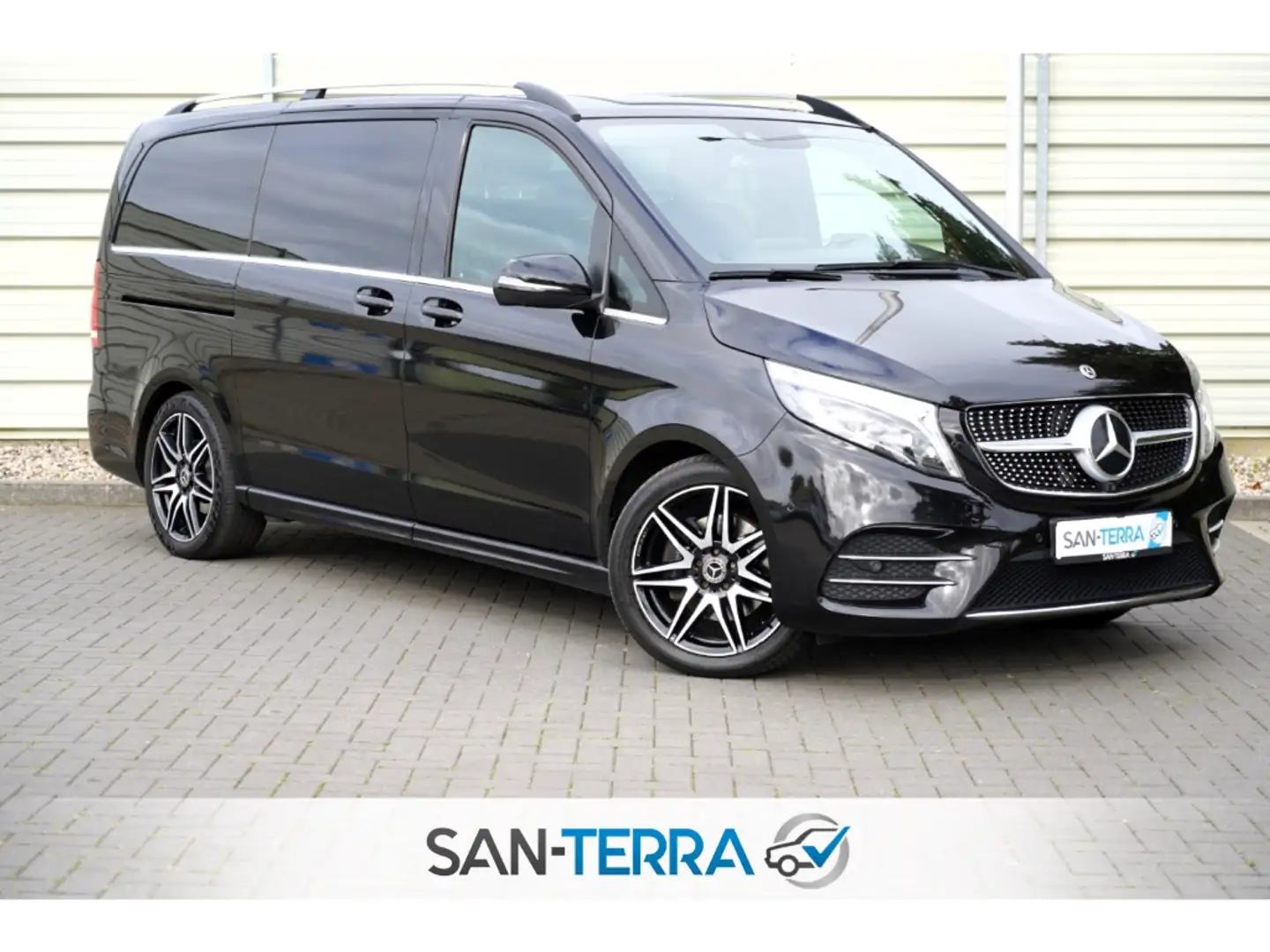 Mercedes-Benz V 250 d AMG AVANTGARDE LEDER*COMAND*LED*TEMPOMAT*MULTI-L Schwarz - 1
