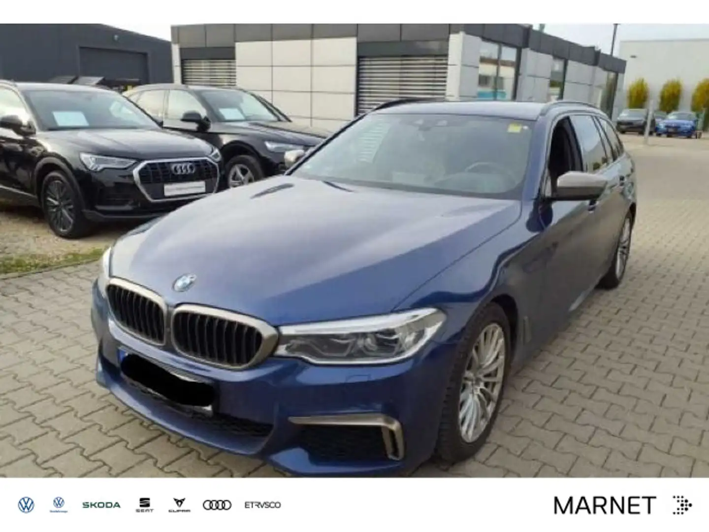 BMW M550 d xDrive Navi*LED*Head-UP*Kamera*Luftf.*H&K Blau - 1