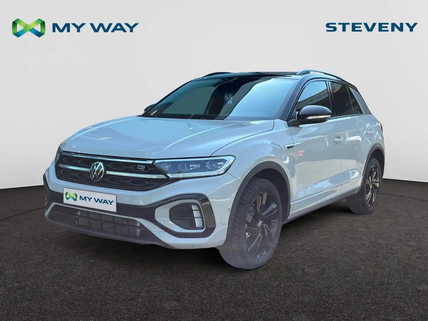 Volkswagen T-Roc T-Roc R-Line Business 1.5 TSI 110 kW (150 ch) 7 vi Gris - 1