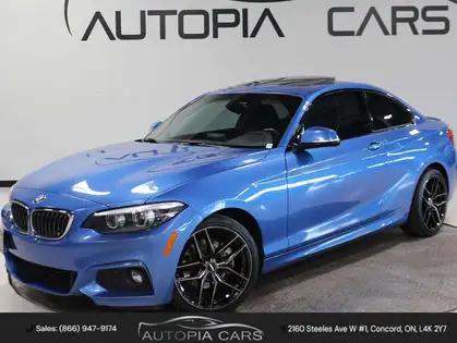 Blue 2018 BMW 2 Series Coupe All-Wheel Drive Automatic