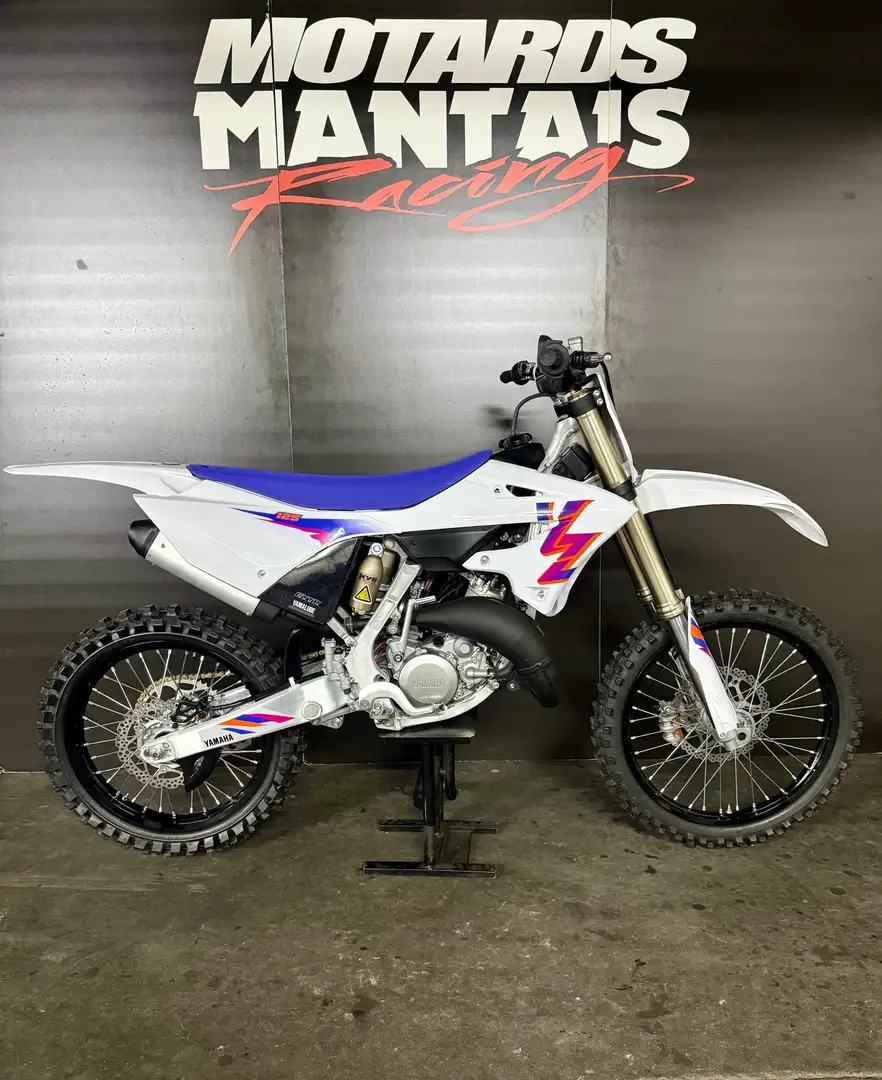 Yamaha YZ 125 Blanc - 2