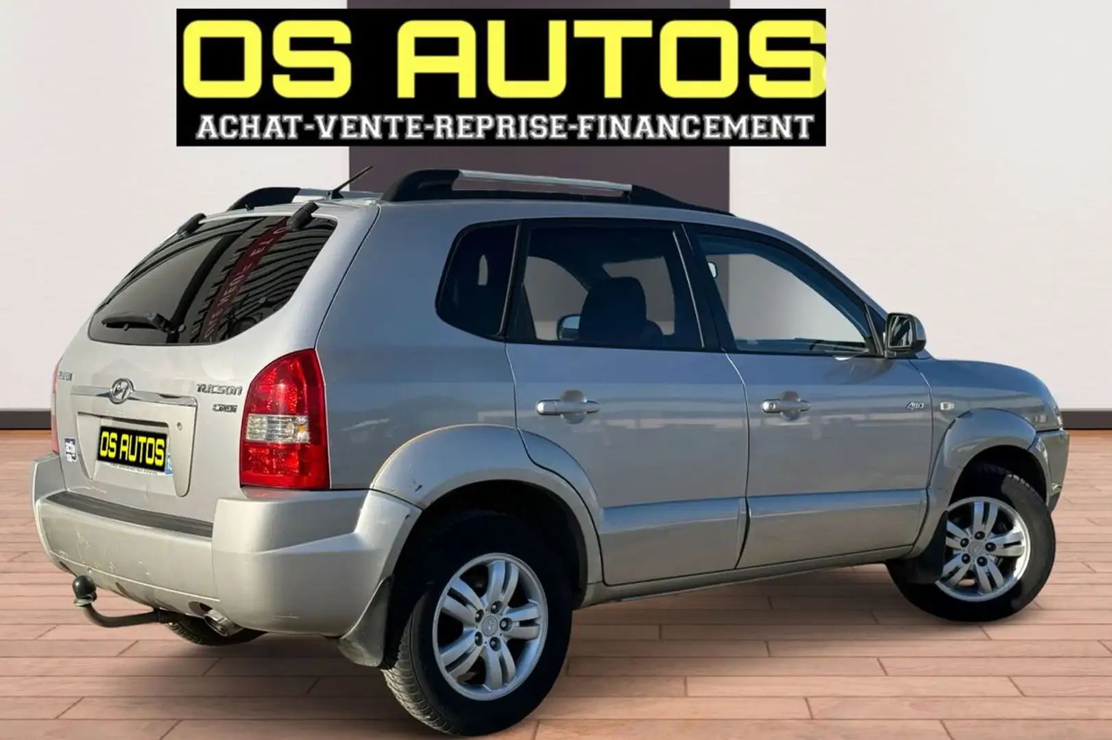 Hyundai TUCSON 2.0 CRDi 4WD 4x4 140ch Pack Luxe (9 CV) %2B PACK CLIM Grau - 2