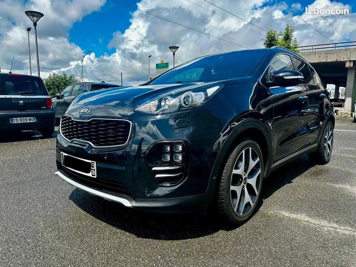 Kia Sportage IV 1.7 CRDI 141 ISG GT LINE PACK PREMIUM 2 WD DCT7 Noir - 1