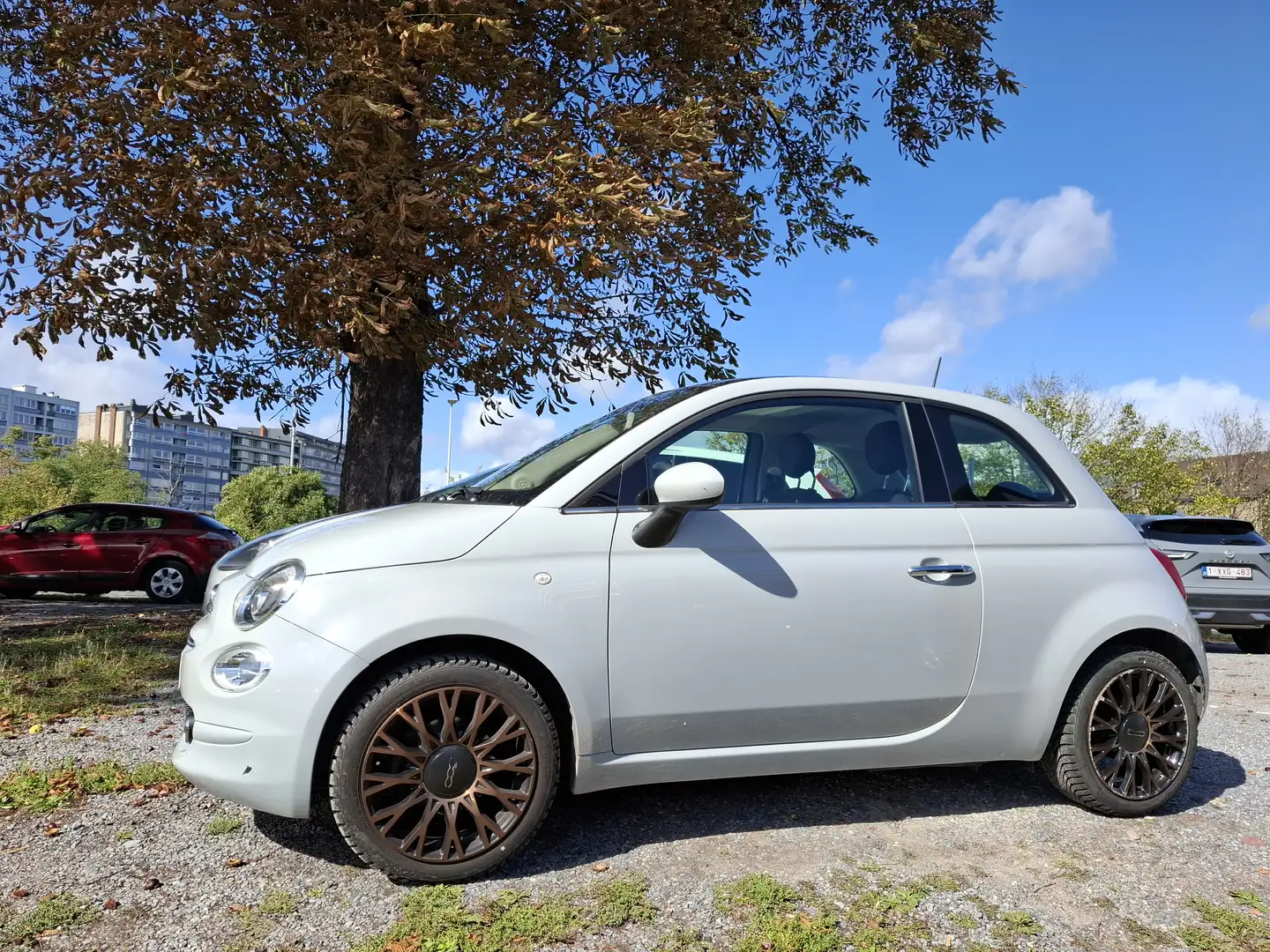 Fiat 500 500 1.2i Collezione (EU6d-TEMP) Zilver - 2