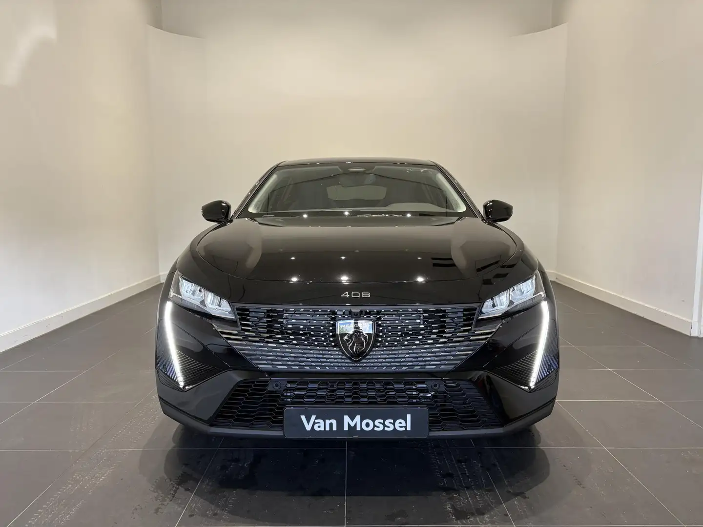 Peugeot 408 Allure Avantage Plug-in Hybrid 225 e-EAT8 l Voorra Zwart - 2