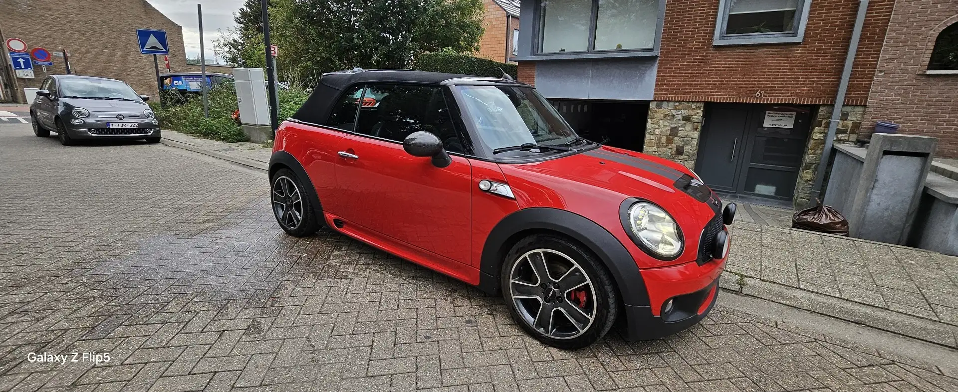 MINI Cooper S Cabrio Auto Pack JCW Full Option Euro 5 Rouge - 2