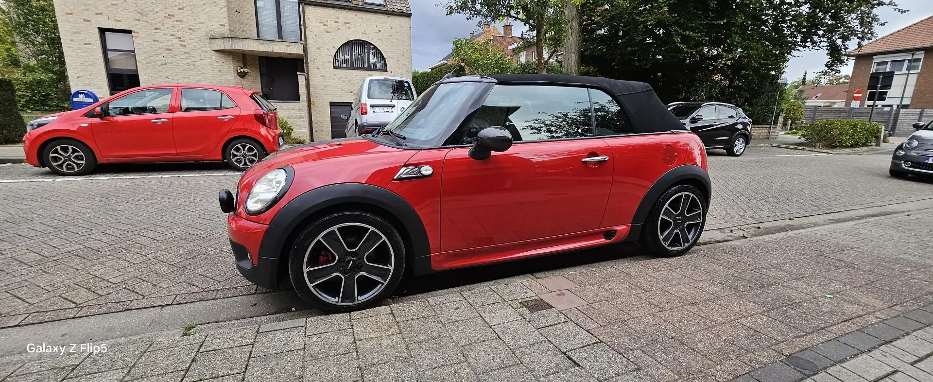 MINI Cooper S Cabrio Auto Pack JCW Full Option Euro 5 Rouge - 1