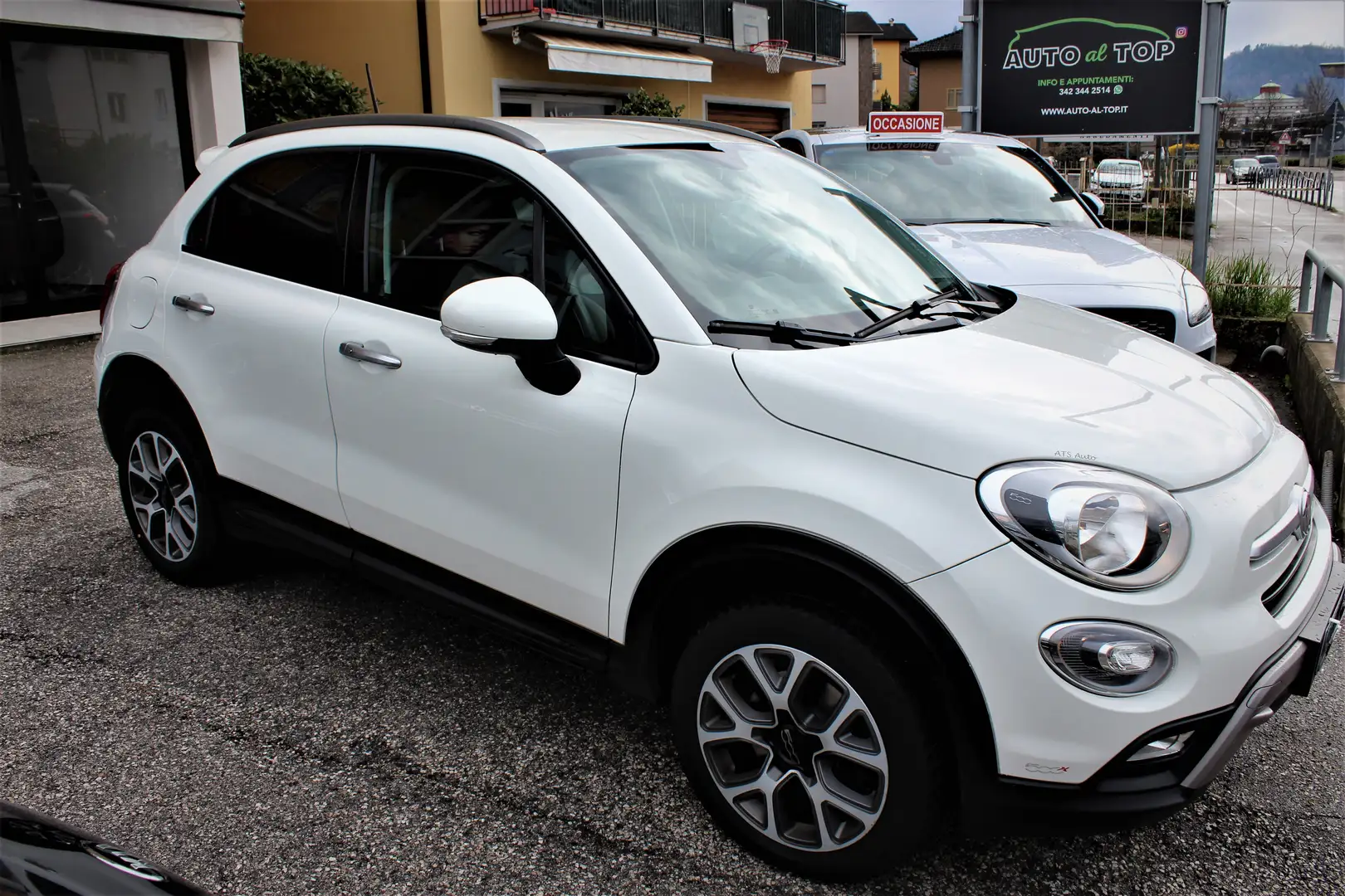 Fiat 500X 500 X 2015 2.0 mjt Cross 4x4 140cv Blanc - 2