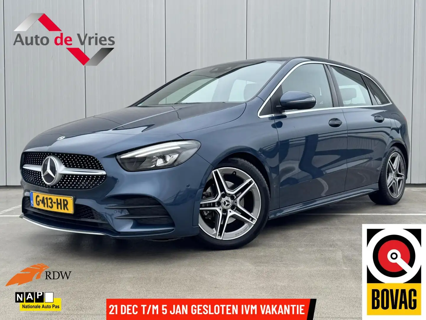Mercedes-Benz B 180 Business Solution AMG|Navi|NL-Auto Bleu - 1
