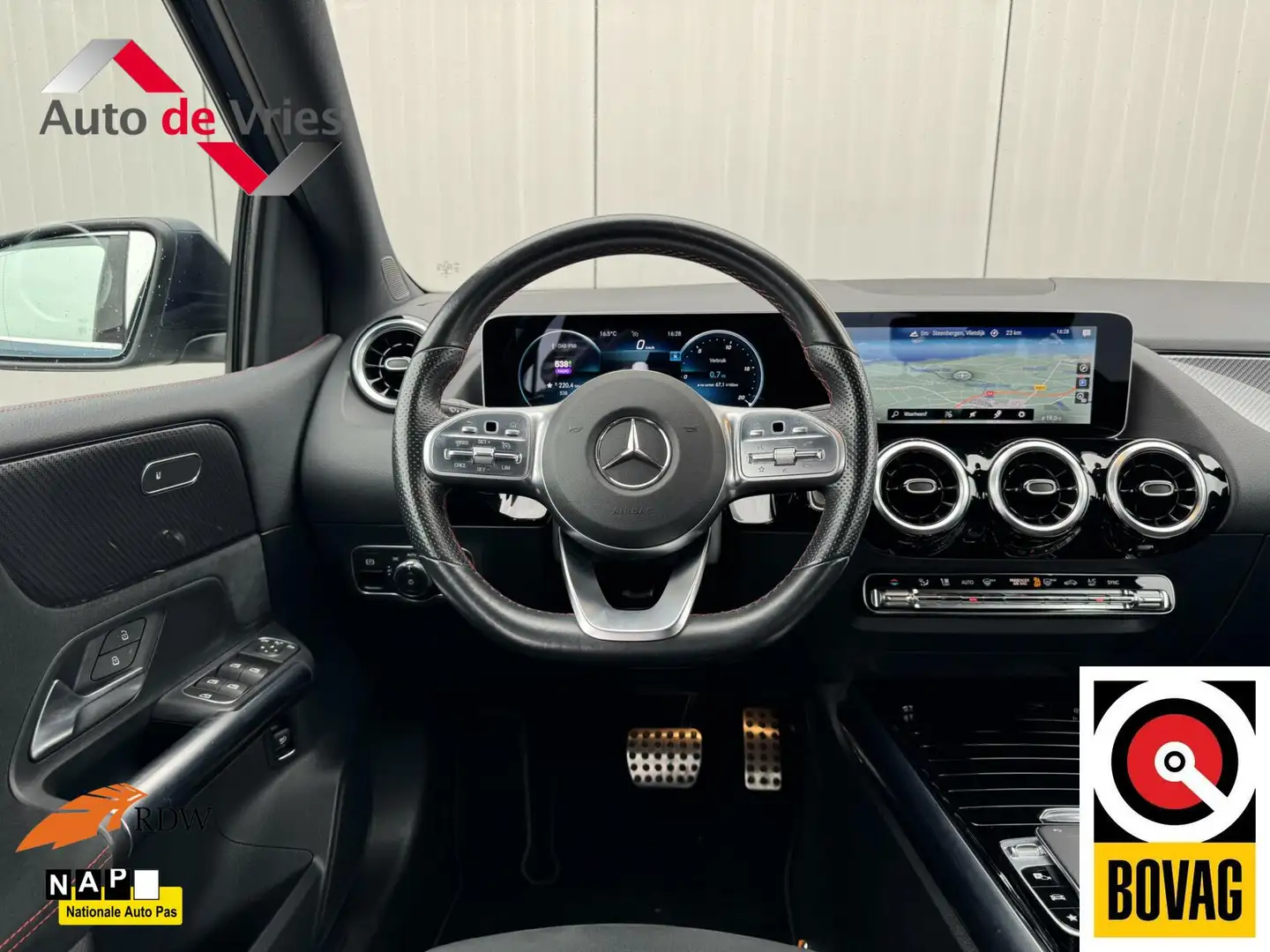 Mercedes-Benz B 180 Business Solution AMG|Navi|NL-Auto Blauw - 2