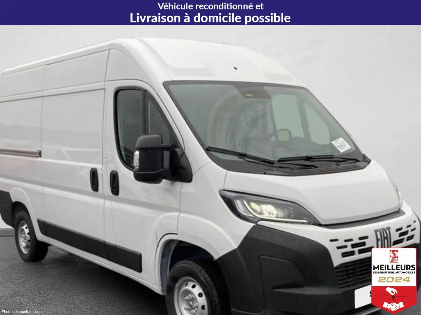 Fiat Ducato Tole mh2 3.5 t 140 ch s\u0026s bvm6 Blanc - 2