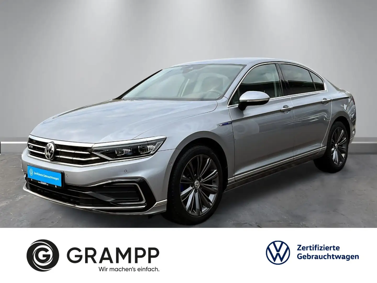 Volkswagen Passat GTE 1.4 TSI Hybrid +AHK+KAMERA+LED-MATRIX Argent - 1