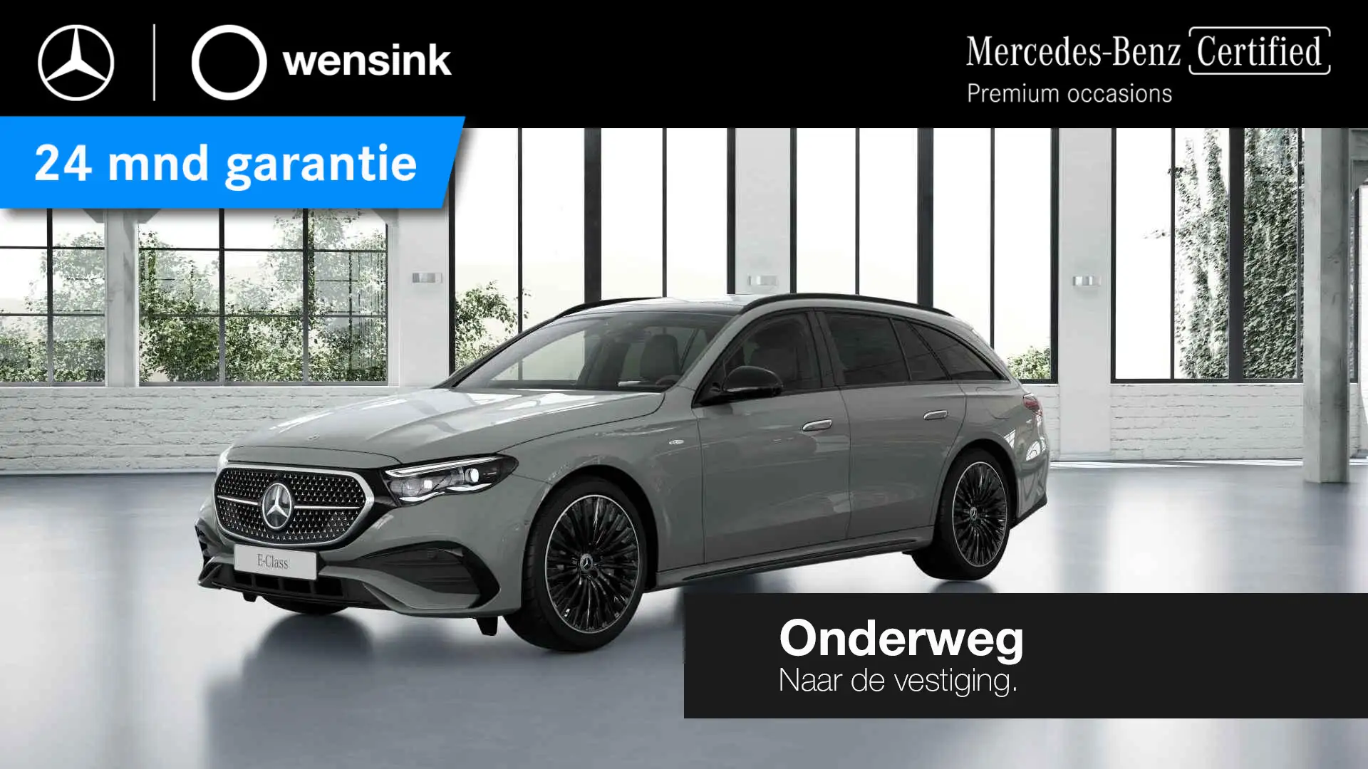 Mercedes-Benz E 300 Estate e AMG Line | Superscreen | Leder | Trekhaak Grijs - 1