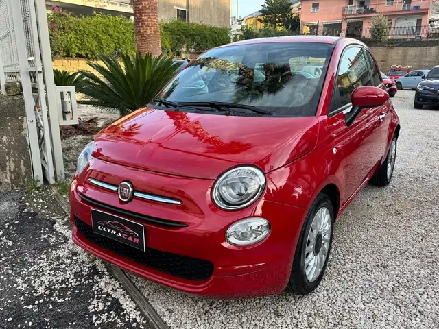Fiat 500 500 1.0 Hybrid Red