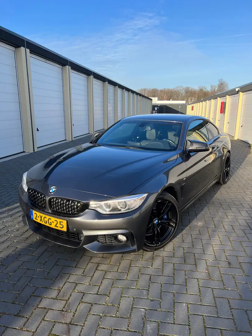 BMW 428 I High Executive M sport pakket + M4 velgen Grijs - 1