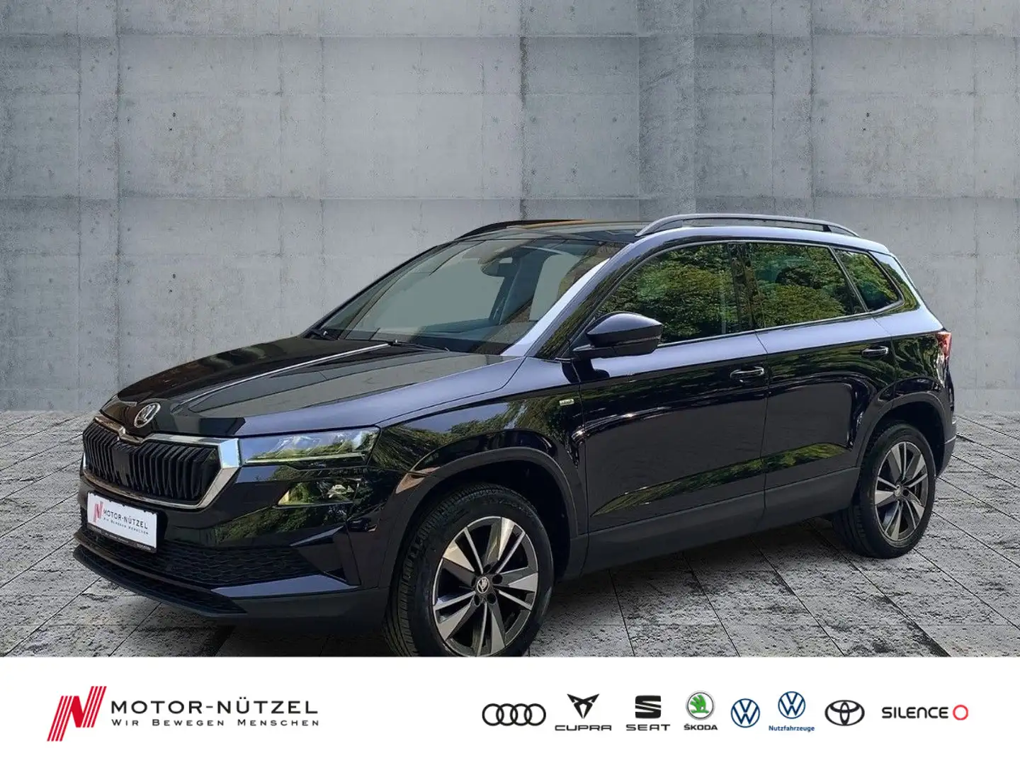 Skoda Karoq 2.0 TDI DSG TOUR LED-NAVI+ACC+SHZ+PDC+RFK Schwarz - 1