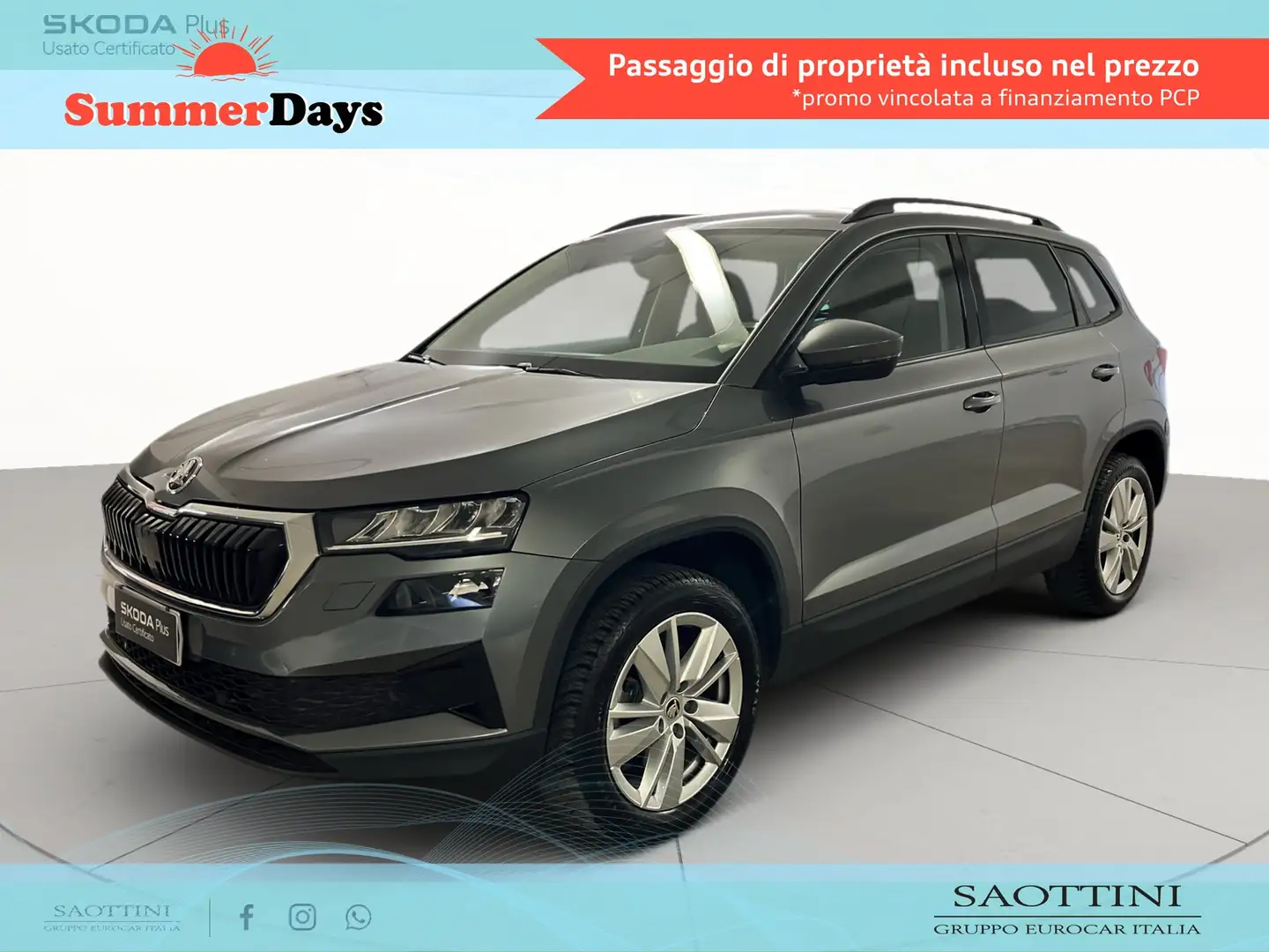 Skoda Karoq 1.5 TSI Executive DSG Grigio - 1