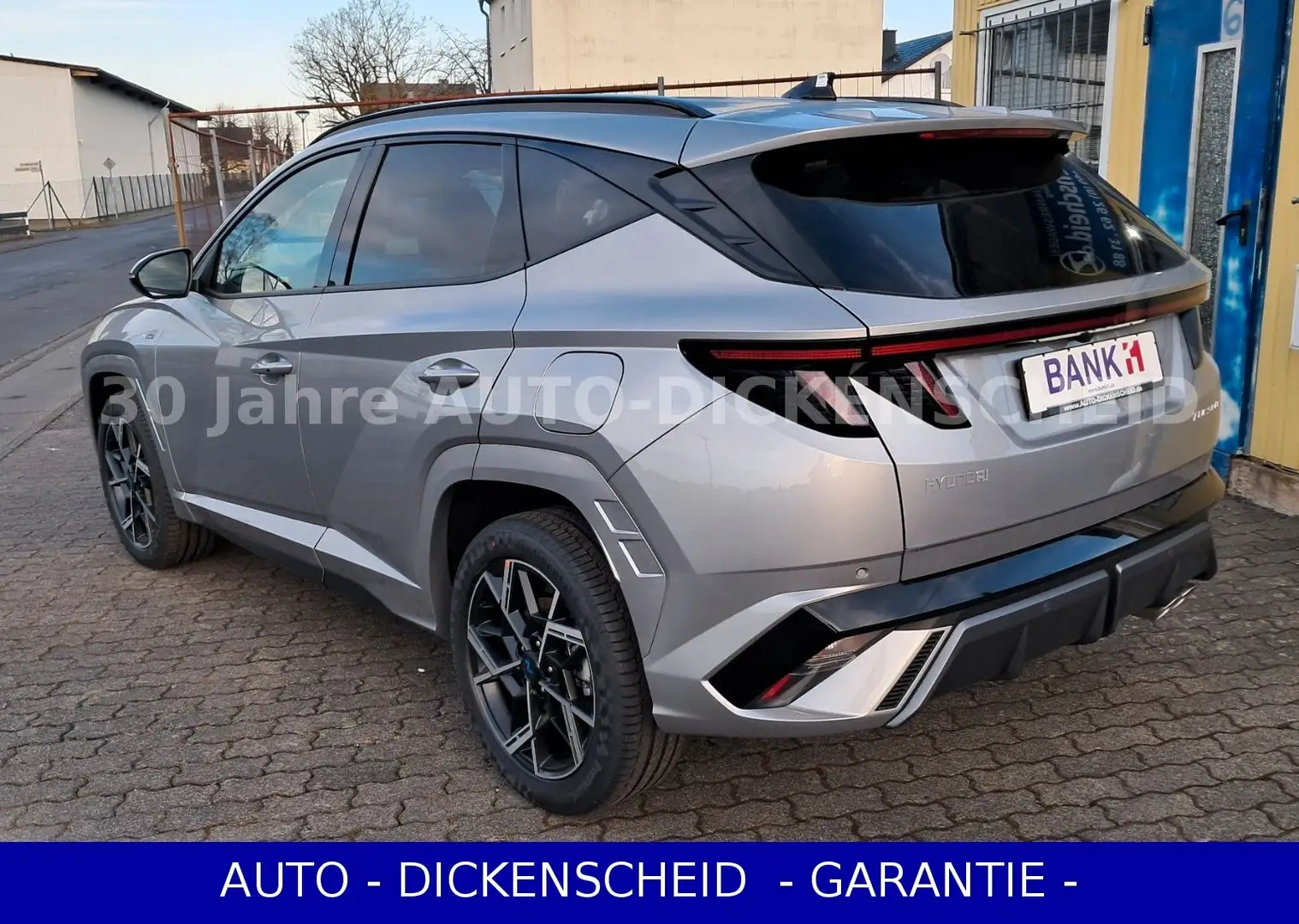 Hyundai TUCSON FL N-Line 1.6 T DCT-MHEV-NAVI-LED-19"SHZ Argento - 1
