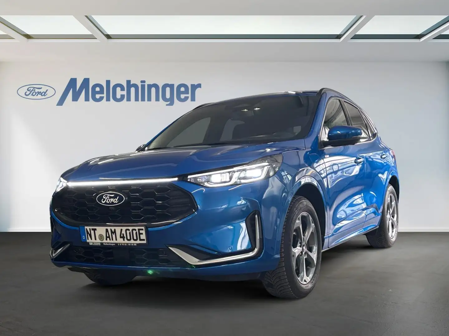 Ford Kuga Plug-In Hybrid ST-Line X Head-up-Display/AHK abneh Blau - 1