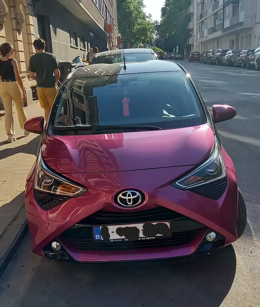 Toyota Aygo Aygo 1.0i VVT-i x-cite Paars - 1
