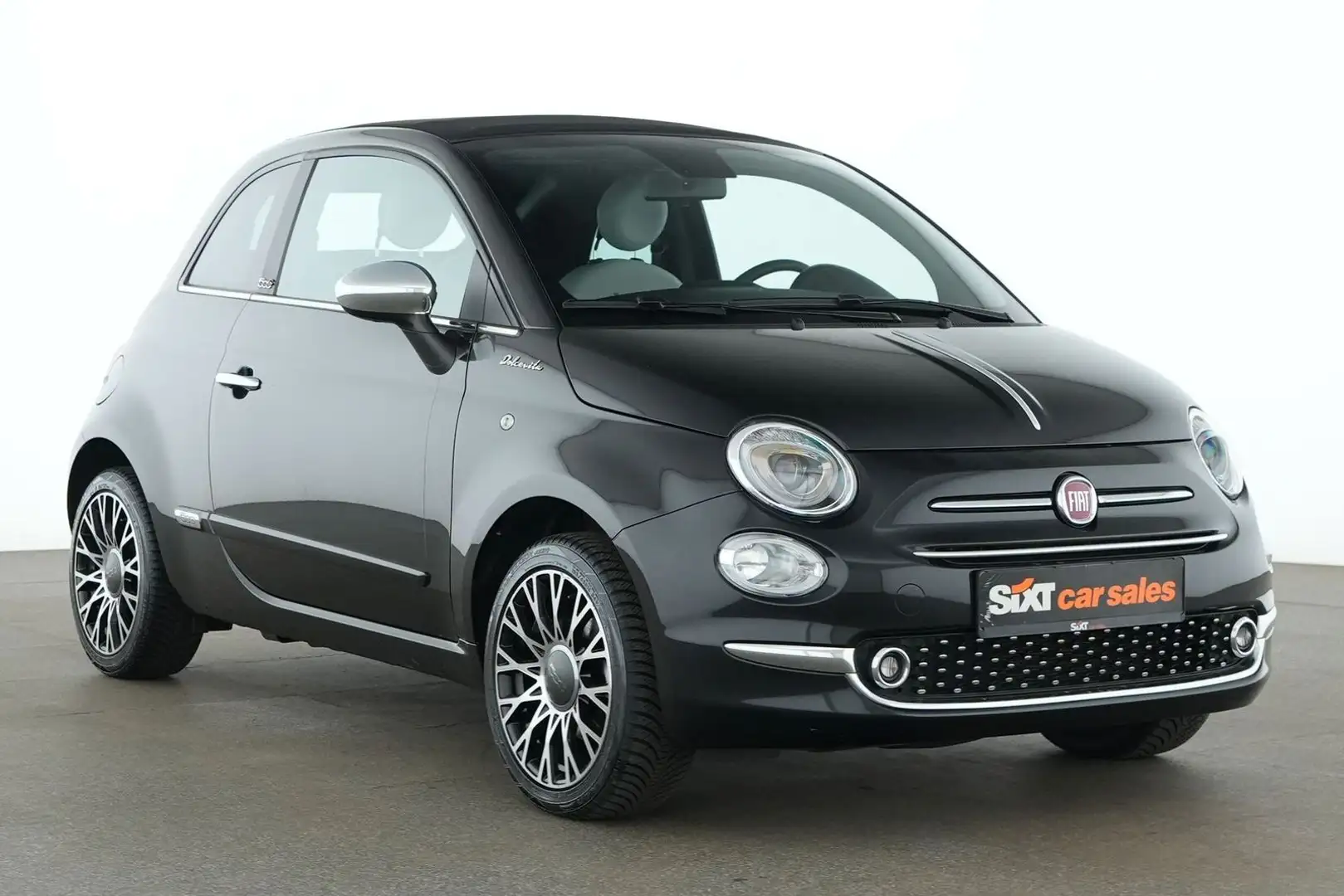 Fiat 500C Dolcevita Style|Nav|PDC|CarPlay+AA|Temp|DAB Noir - 1