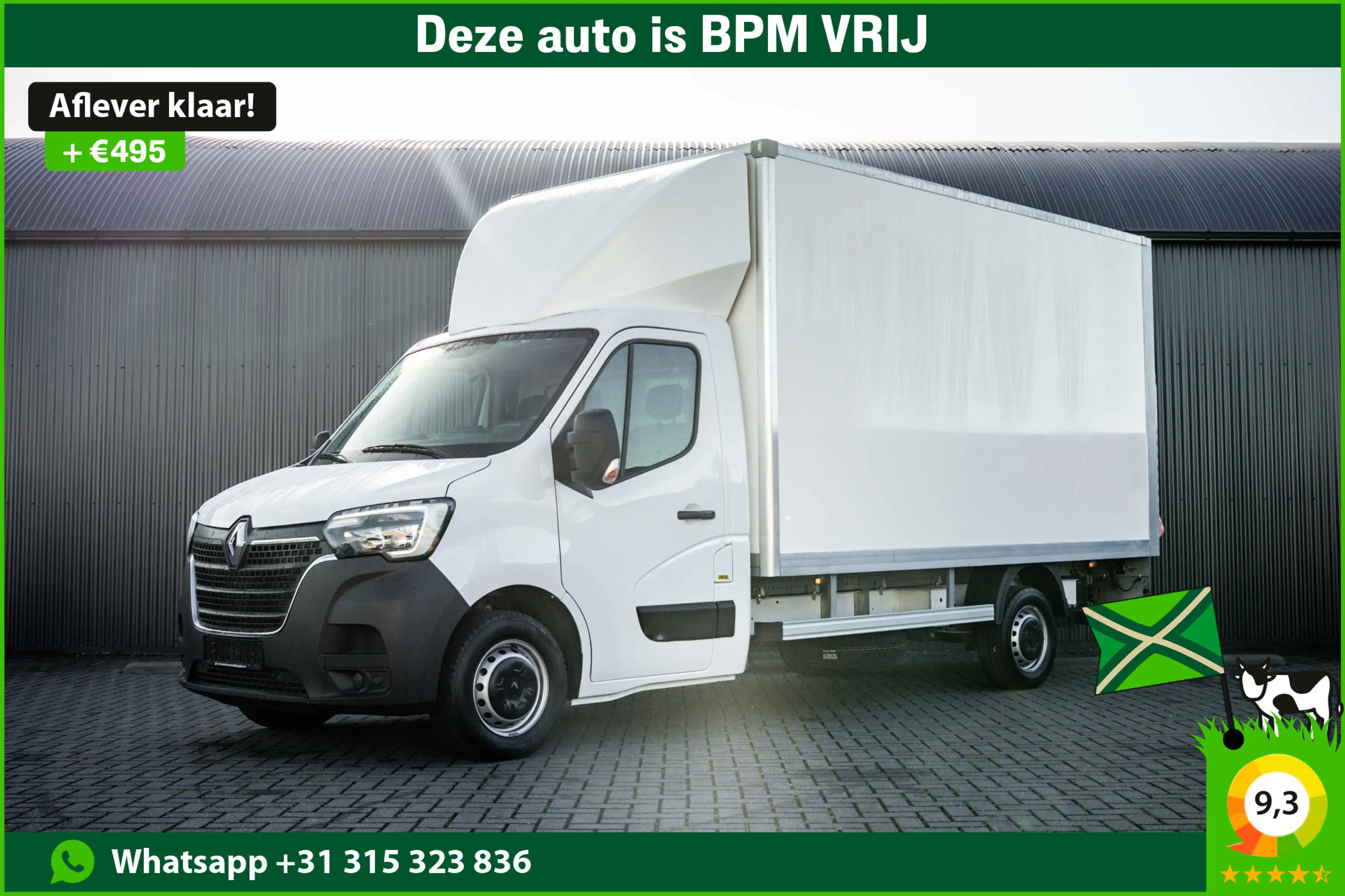 Renault Master 2.3dCi | Bakwagen met Laadklep | LED | Carplay | C