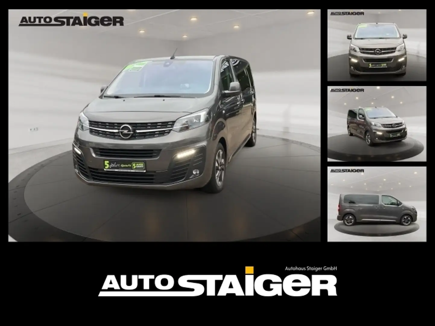 Opel Zafira Life 2.0 D (L2) Tourer M ACC+AHK+Navi+SHZ Gris - 1