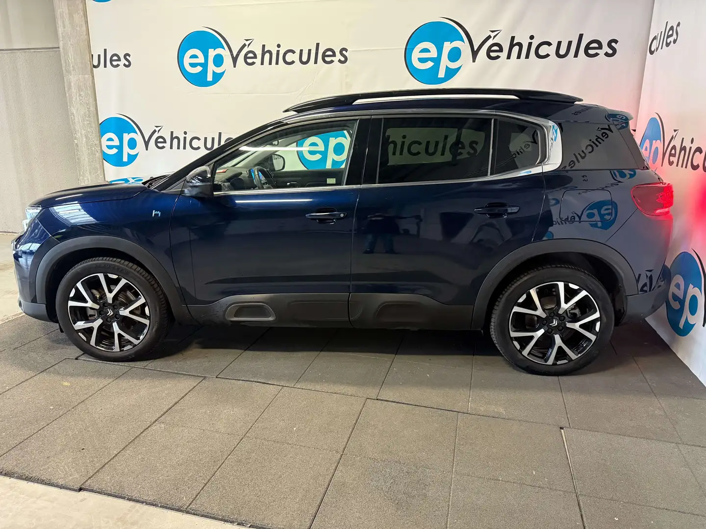 Citroen C5 Aircross 1.6 PHEV 225 E-EAT8 SHINE PACK Bleu - 2