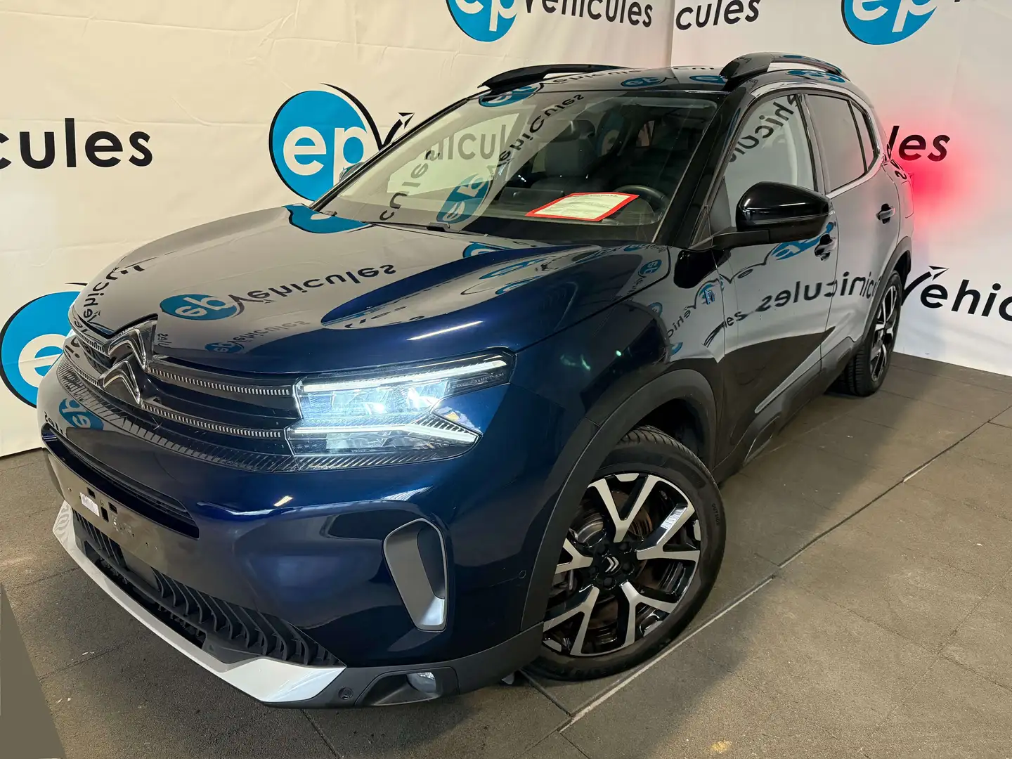 Citroen C5 Aircross 1.6 PHEV 225 E-EAT8 SHINE PACK Bleu - 1