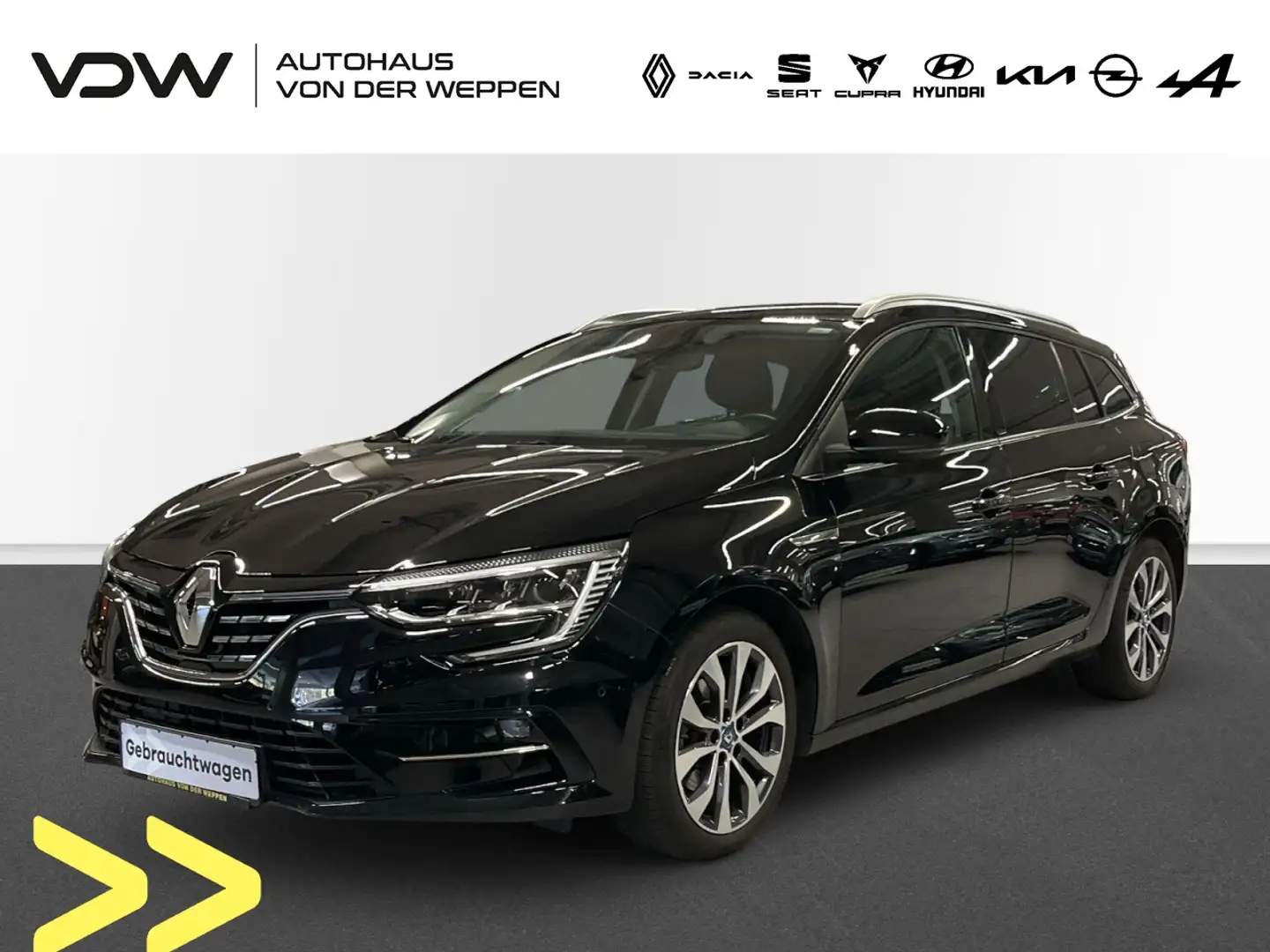 Renault Megane IV Grandtour Intens SItzheizung, FULL-LED Klima Schwarz - 1