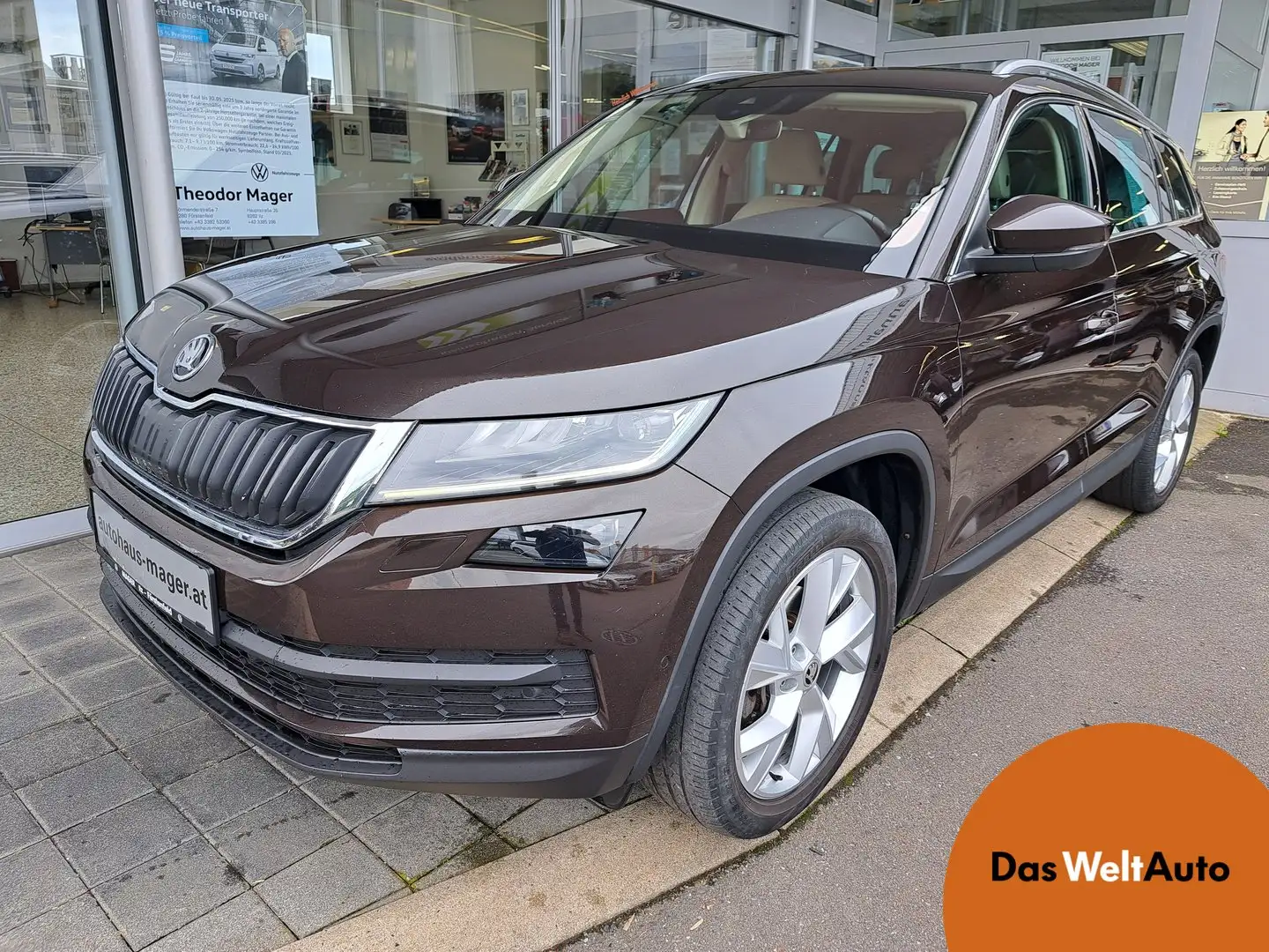 Skoda Kodiaq Style TDI SCR DSG Bruin - 1