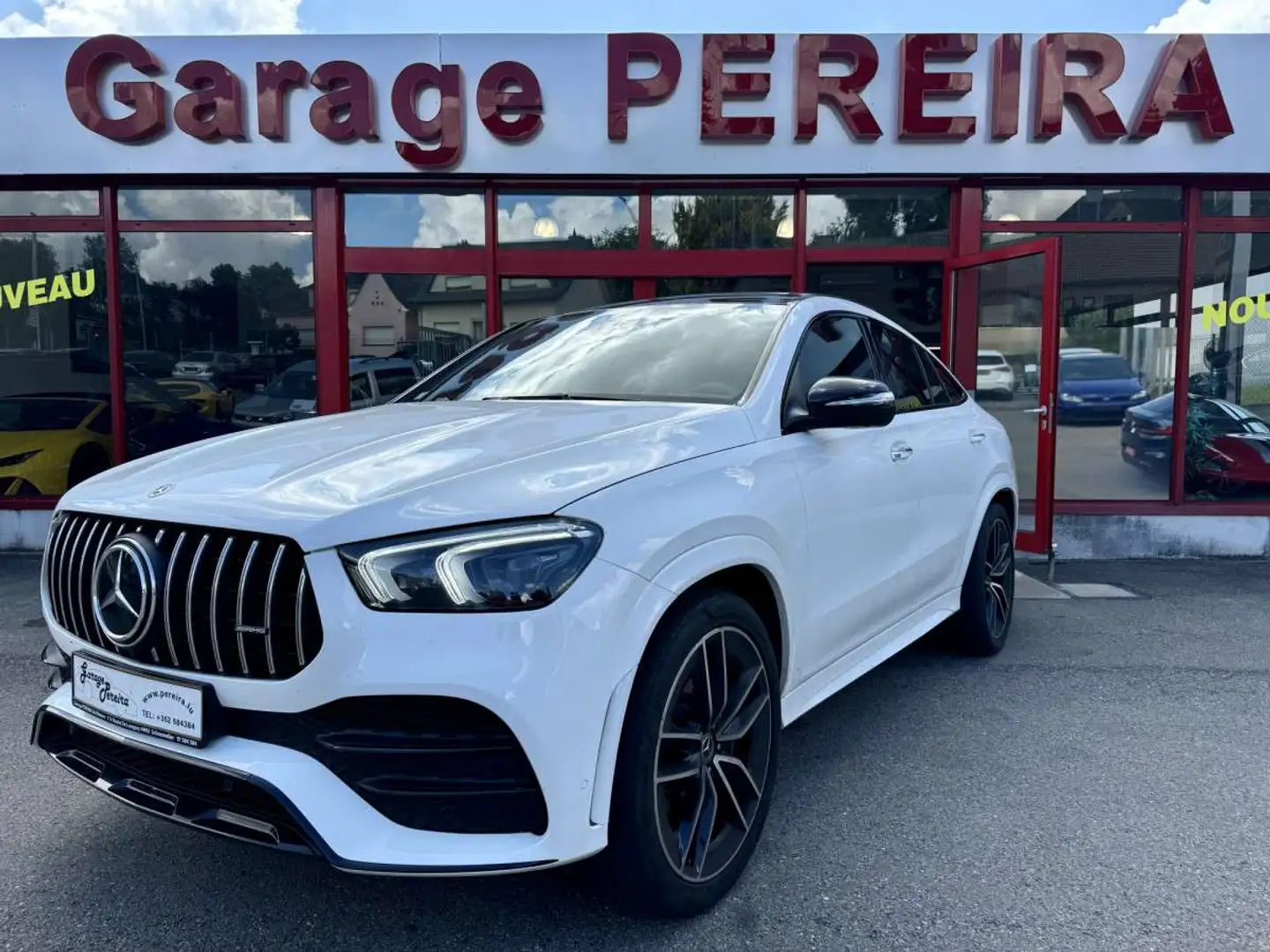 Mercedes-Benz GLE 350 D 4MATIC COUPE AMG LINE HEAD UP BURMESTER PANO CUI Wit - 2