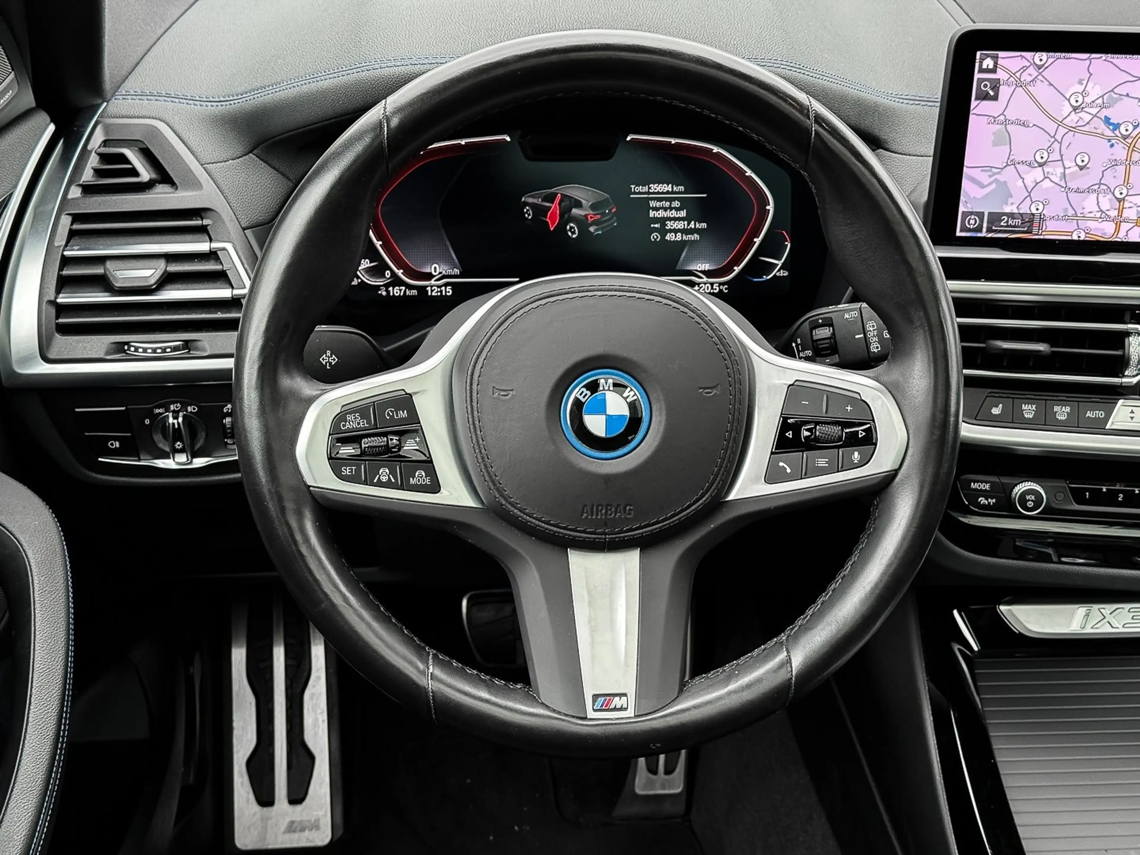 BMW iX3 HUD PANO ACC 360°KAM RFK NAVI KZG LED — photo 14