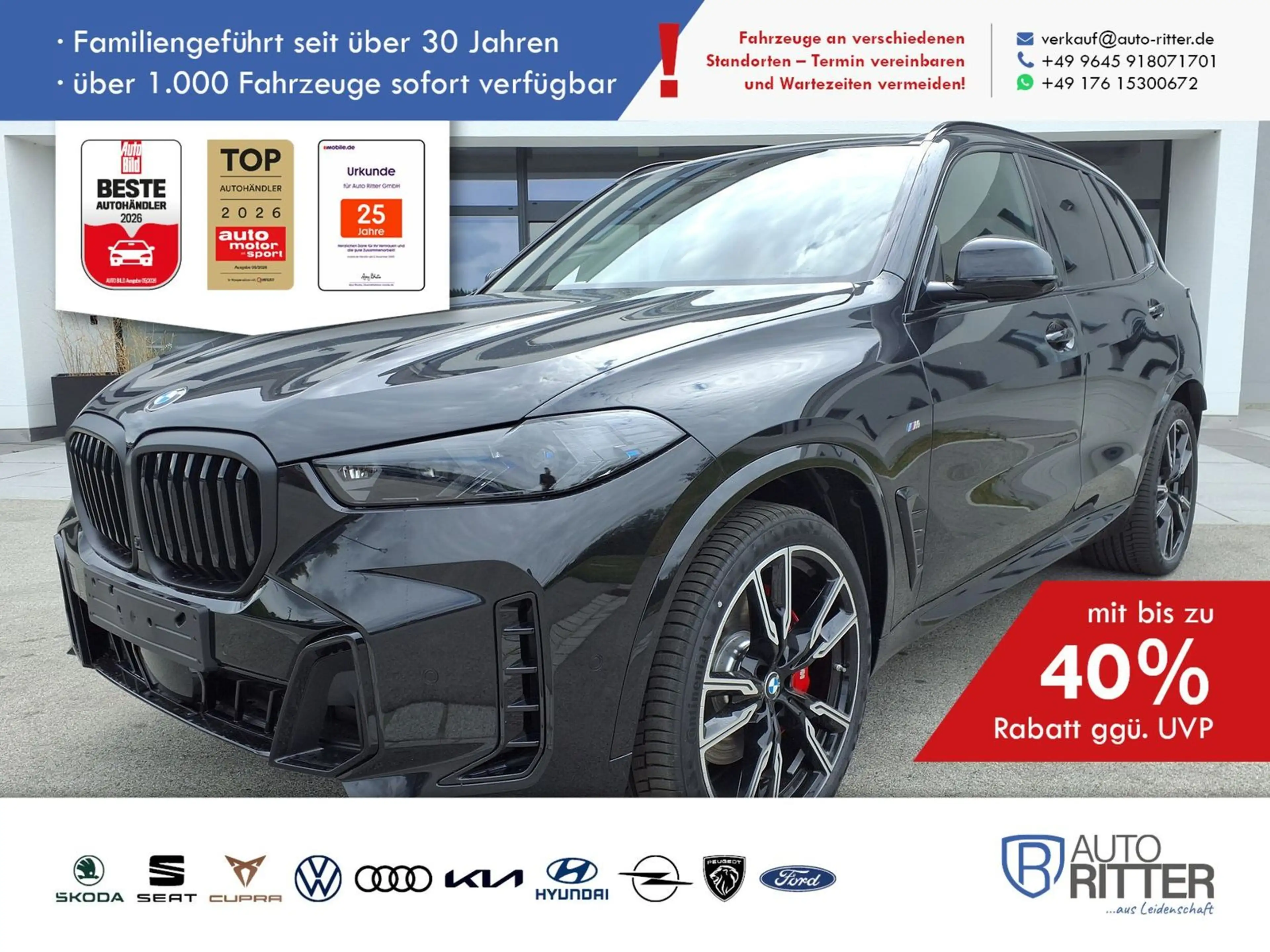 BMW X5 M Sportpaket Pro ACC|HuD|Stand-Hzg|AHK|RFK...