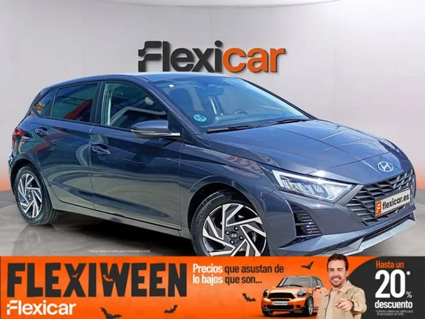 Hyundai i20 1.2 MPI Klass Gris - 1
