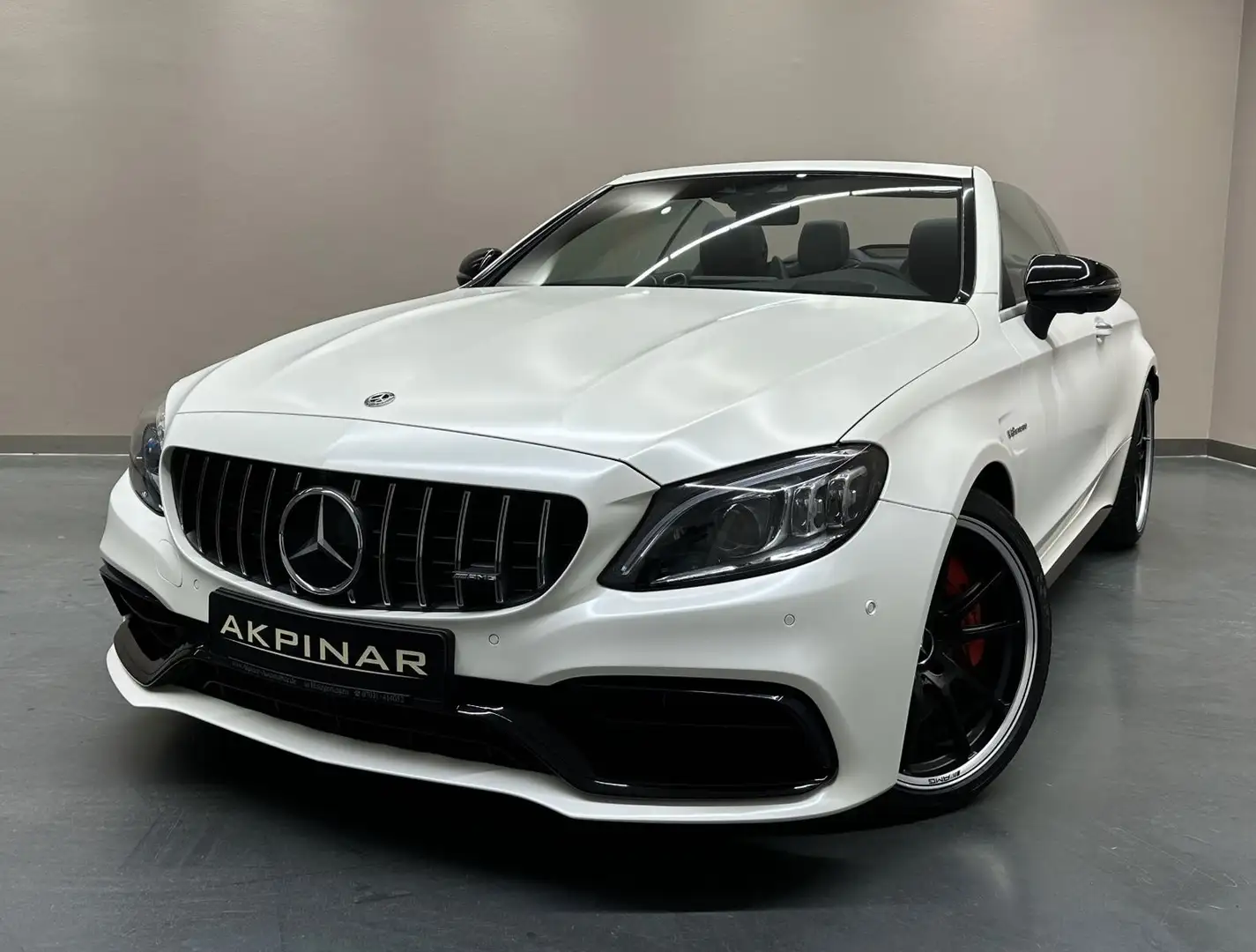 Mercedes-Benz C 63 AMG C63 S AMG Cabrio *NIGHT*BURM*SITZKLIMA* Weiß - 1