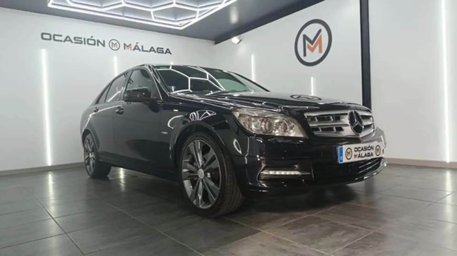 Mercedes-Benz C 220 220CDI BE Elegance Eco Edition Negro - 2