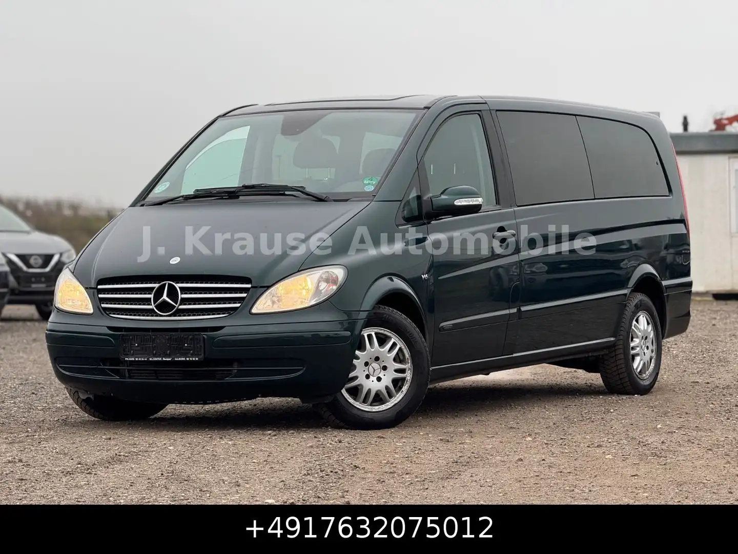 Mercedes-Benz Viano 3.0 CDI Aut. extralang Led Nav Sthzg 8Sitz Zelená - 1