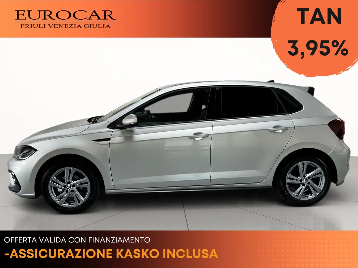 Volkswagen Polo 1.0 tsi r-line 95cv Grigio - 2