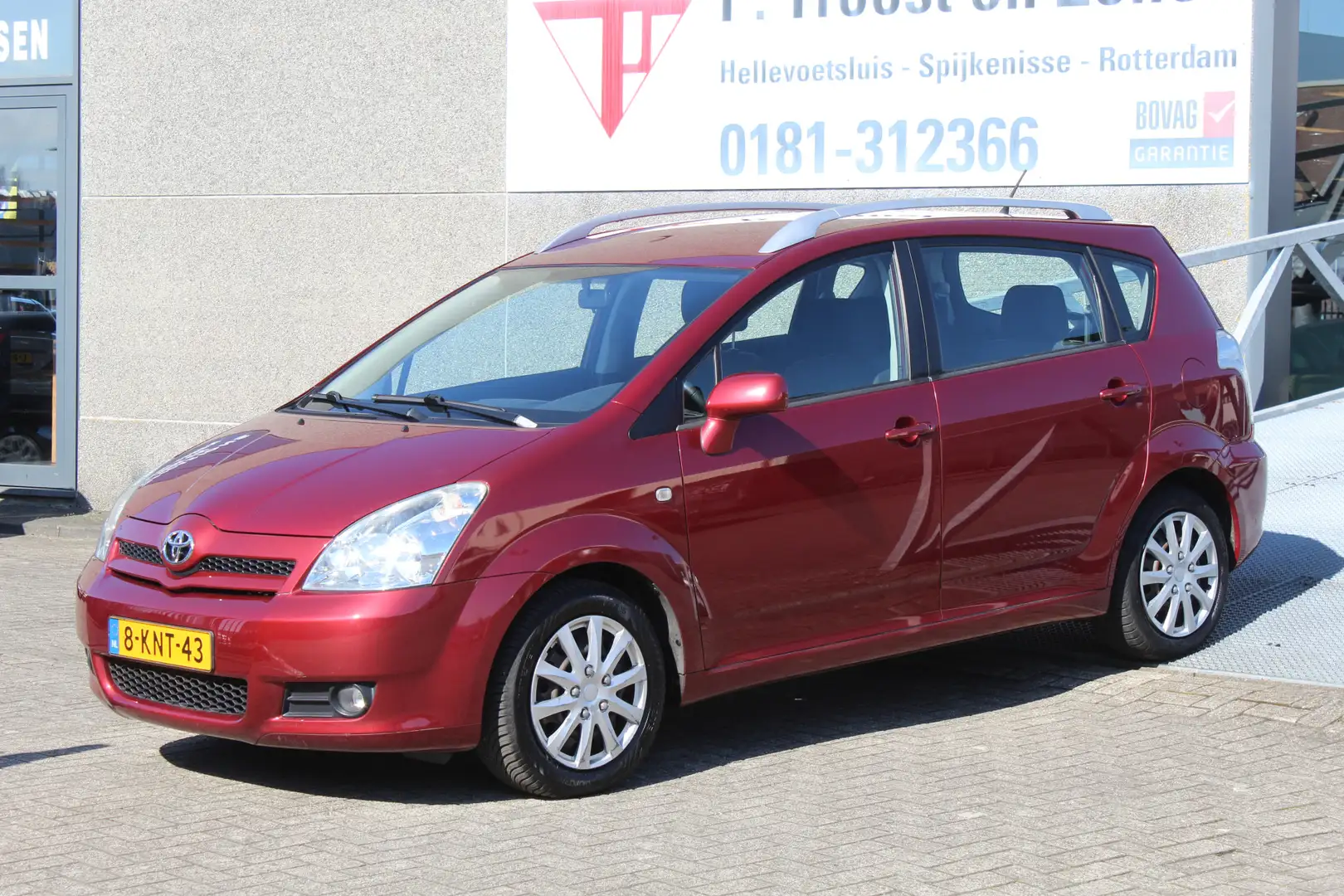 Toyota Verso 1.8 VVT-i Terra 7p. MEENEEMPRIJS!!/APK TOT 15-05-2 Roşu - 2