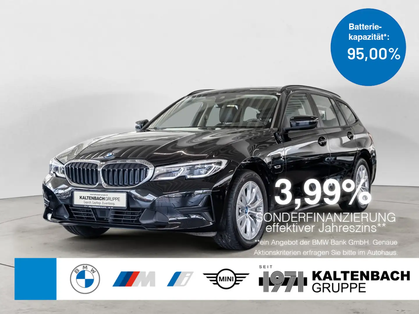 BMW 330 e Touring Advantage PANO AHK HUD LASER LED Schwarz - 1