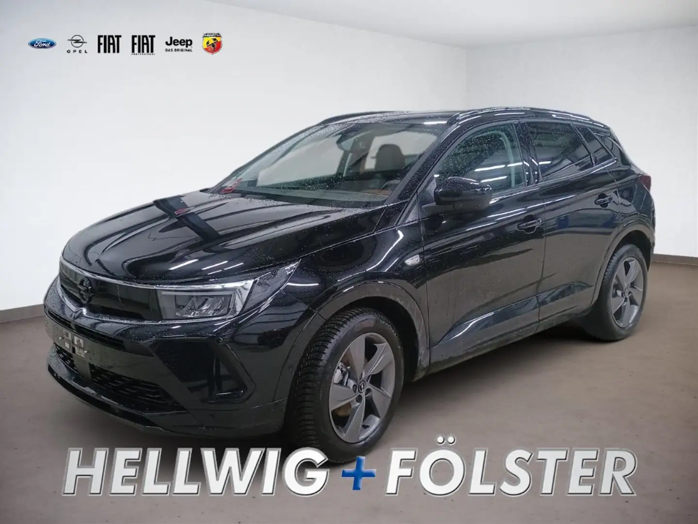 Opel Grandland GS Line 1.2 T Navi SHZ LenkradHZG Temp Negro - 1