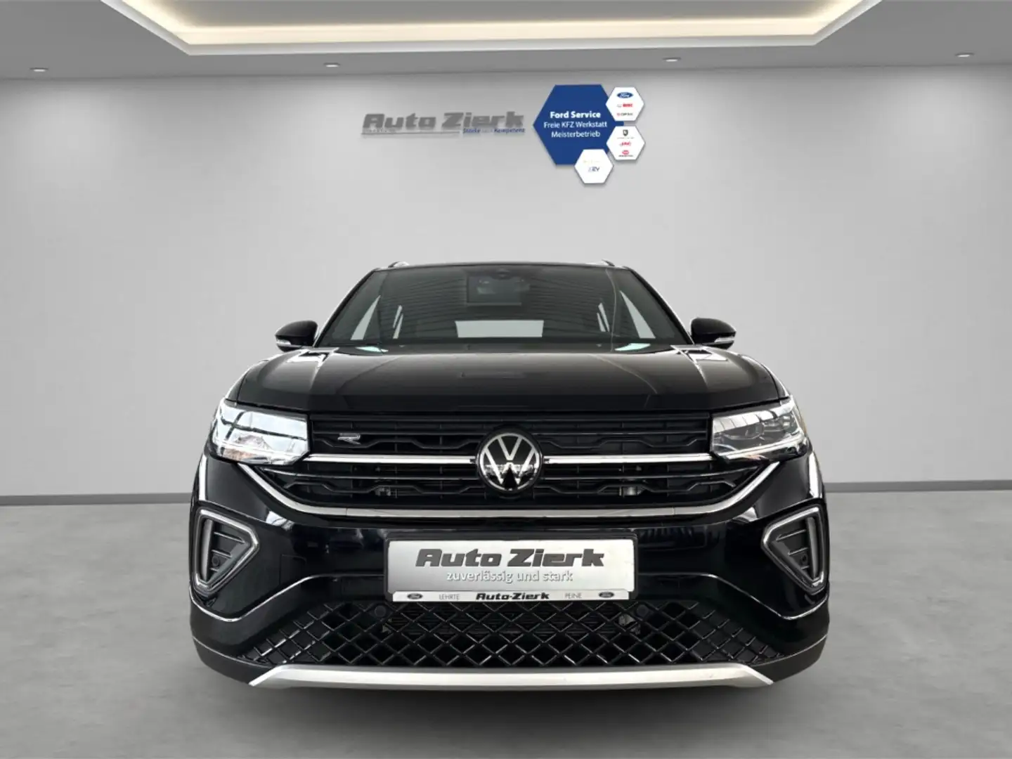 Volkswagen T-Cross 1.0 TSI DSG R-Line LED SHZ PDC ALLWETTER Schwarz - 2